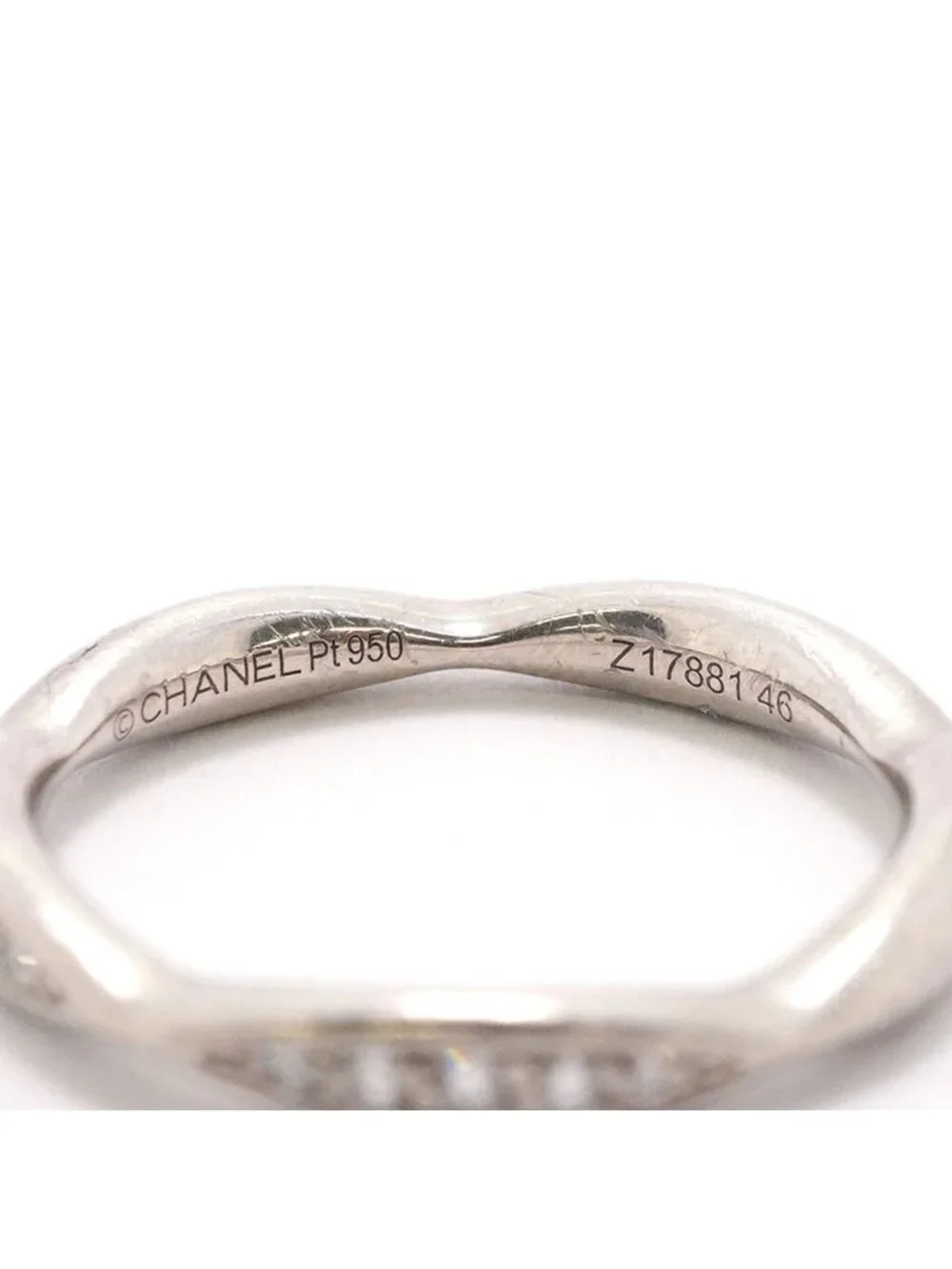 Chanel Ring Camellia Platinum Diamond